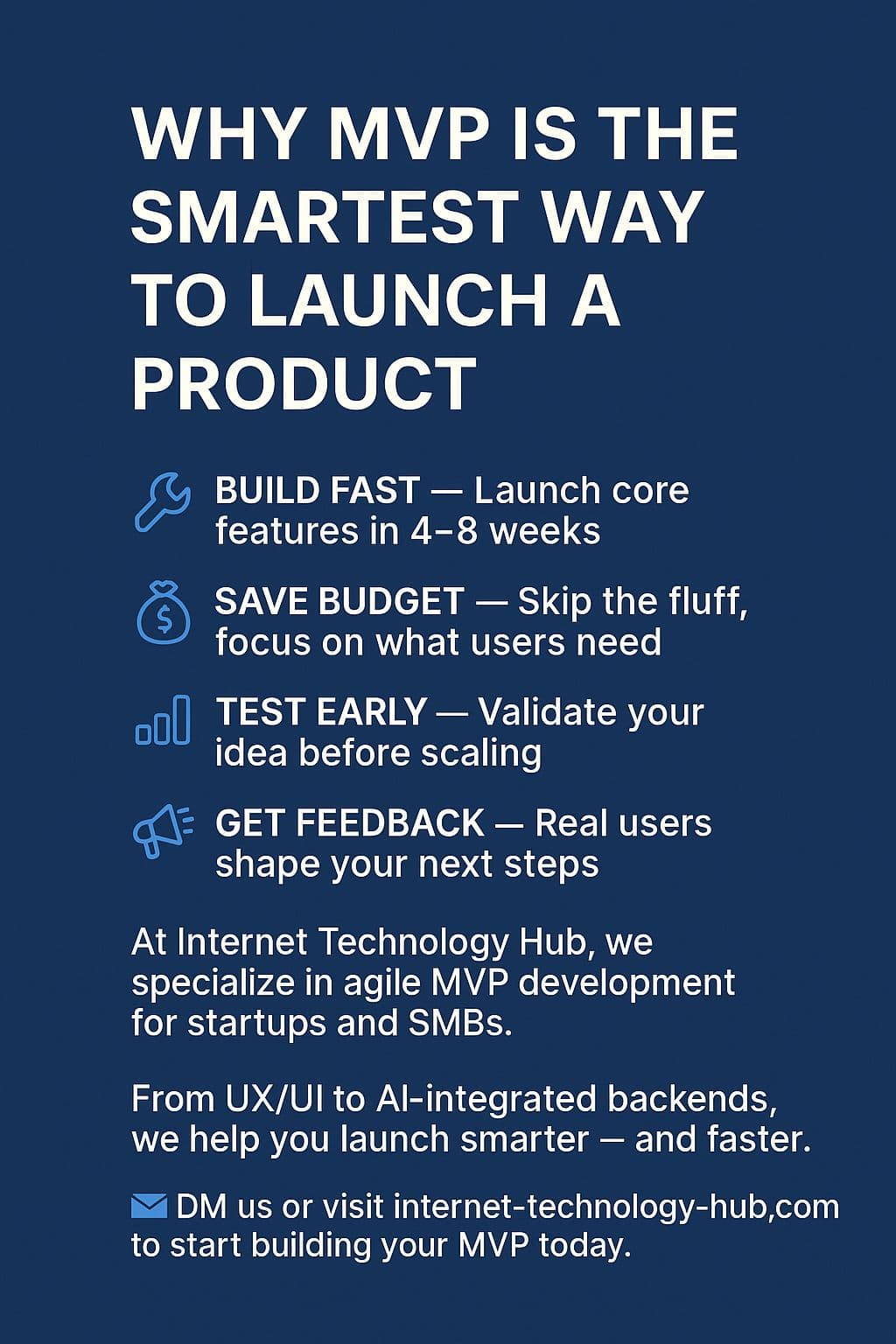 ITH explains how Minimum Viable Products help teams ship faster, validate ideas early, and invest smarter before scaling.